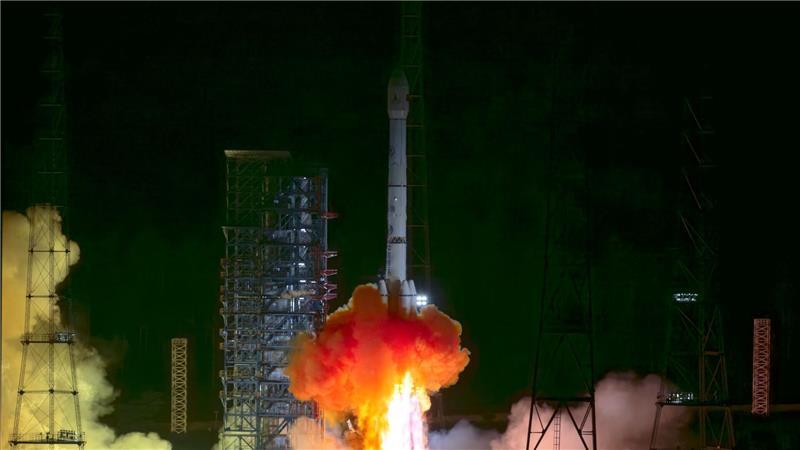 Chinas ehrgeizige Asteroiden-Mission gestartet Die Sonde „Tianwen-2“ soll Proben von einem Asteroiden sammeln.