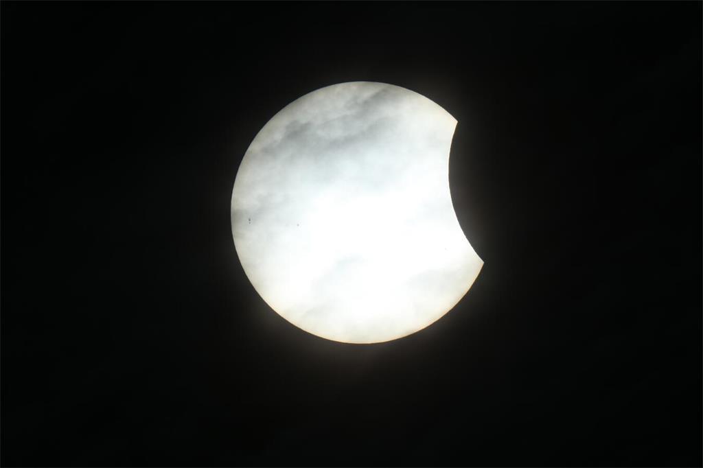 Die Sonnenfinsternis am 12. August 2026, aufgenommen von Johannes Lüth in der Ga...