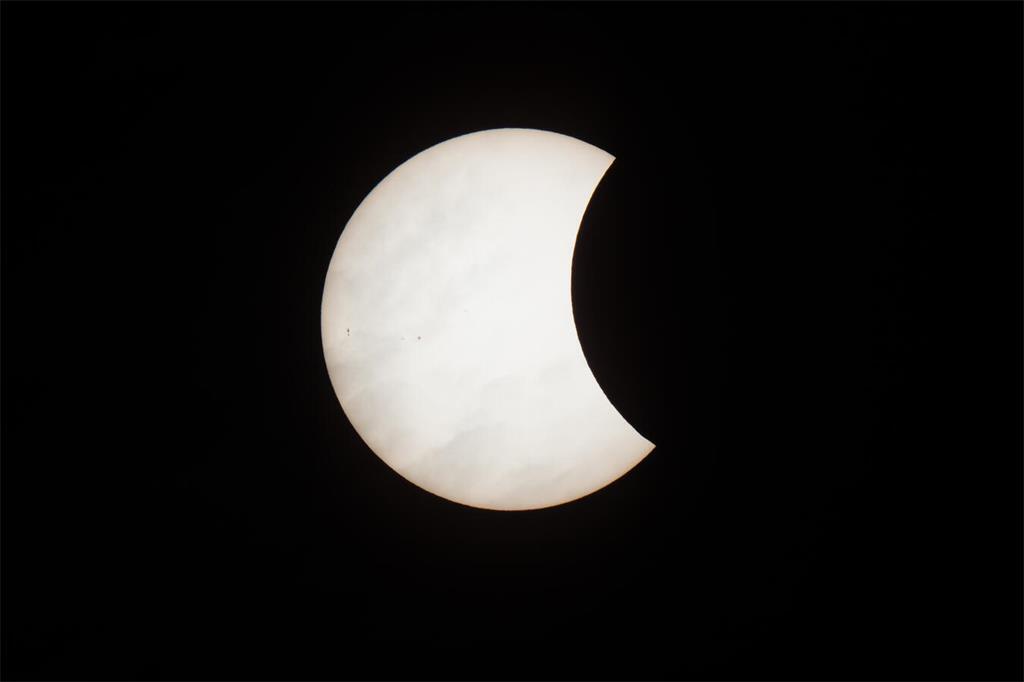 Die Sonnenfinsternis am 12. August 2026, aufgenommen von Johannes Lüth in der Ga...