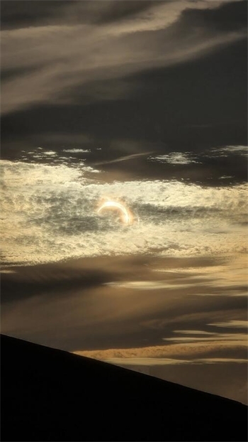 Die Sonnenfinsternis am 12. August 2026 hat Alina Becker in Himmelpforten fotografiert.