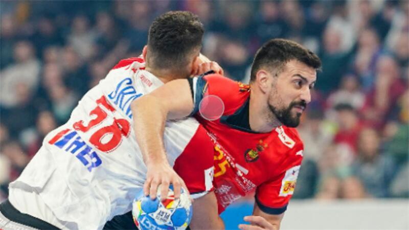 Die Spanier um Agustin Casado Marcelo (rechts) mussten sich Kroatien deutlich geschlagen geben.