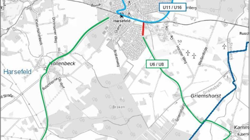In den Ferien wird saniert: Vollsperrungen und Umwege auf der Geest Die Sperrungen und die Umleitungen im Sommer in Harsefeld.