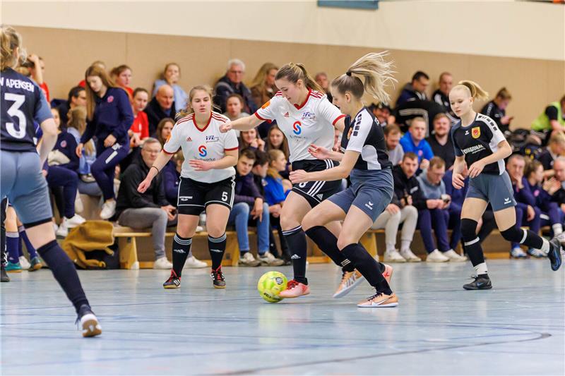 Die Spielerinnen des VfL Stade Güldenstern zeigten sich in Bestform. Fotos: Strüwe