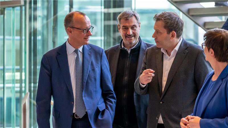 Die Spitzenverhandler trafen sich in der SPD-Zentrale.