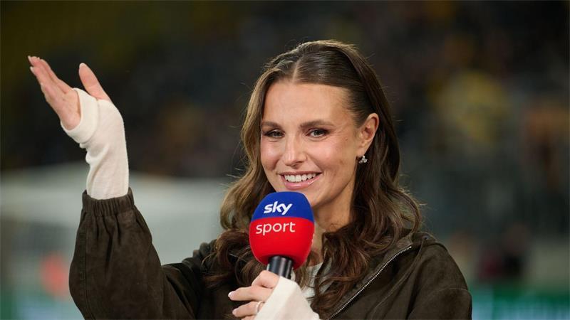 Die Sportmoderatorin Laura Wontorra hat ihre Babyvorfreude mit ihren Followern geteilt. (Archivbild)