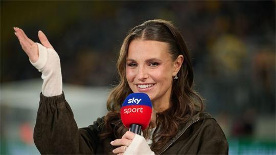 Die Sportmoderatorin Laura Wontorra hat ihre Babyvorfreude mit ihren Followern geteilt. (Archivbild)