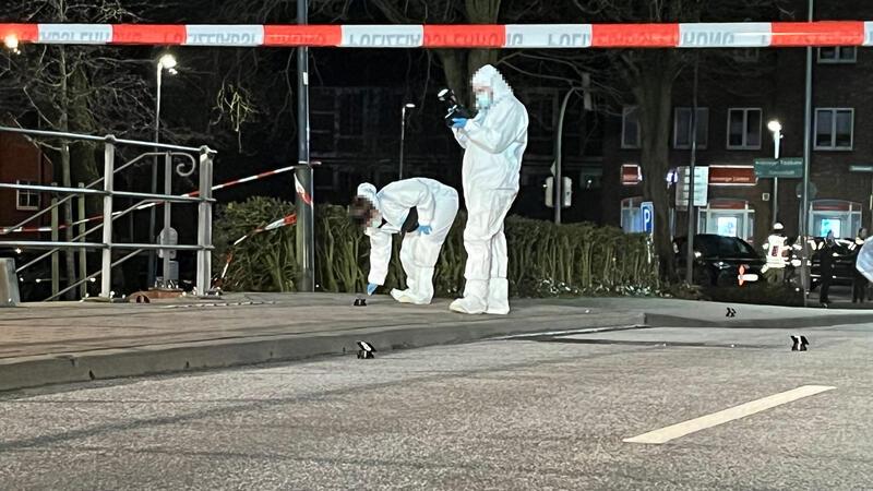 Die Spurensicherung war bis tief in die Nacht im Einsatz.