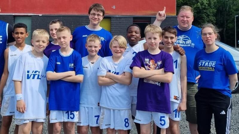 Die Stader Basketballer belegten Platz sechs.