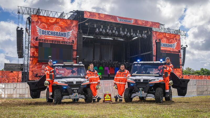 Mission Rocker-Retter: Johanniter aus Stade beim Deichbrand-Festival im Einsatz Die Stader Johanniter sind ein Team der insgesamt rund 650 ehrenamtlichen Einsatzkräfte aus dem gesamten Bundesgebiet.