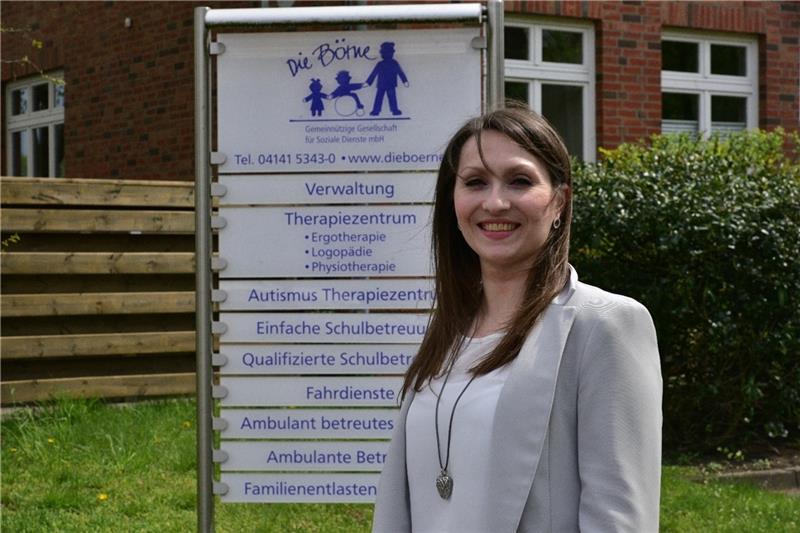 Die Stader Psychologin Malgorzata Robak leitet das Autismus-Projekt der Börne. Foto: Beneke