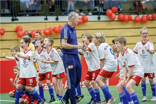 Die Stader U12 ist kürzlich Hallenkreismeister geworden. Foto: Struwe
