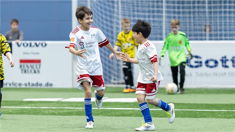 Eine Überreaktion überschattet den Spaß der Kleinsten Die Stader U9-Kicker hatten ihren Spaß und wurden Zweiter.