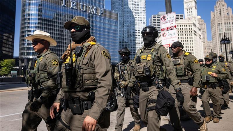 Die Stadt Chicago und der Bundesstaat Illinois klagen gegen die US-Regierung. (Archivbild)