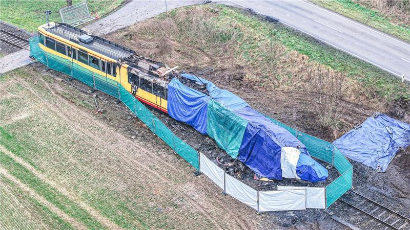 Die Stadtbahn soll in Einzelteilen abtransportiert werden. 