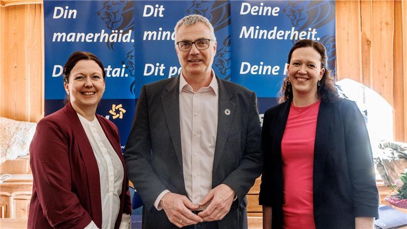 Südschleswigscher Wählerverband hat neue Spitze Die Stellvertreter von Sybilla Nitsch (l.) sind Svend Wippich (m.) und Sarina Quäck (r.)