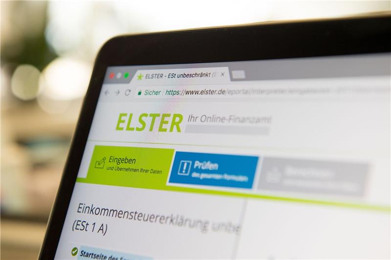 Die Steuer-Plattform «Elster» war zuletzt häufiger überlastet.