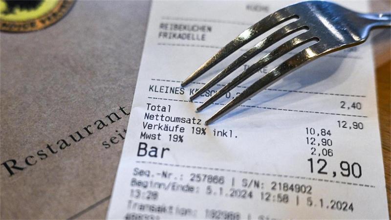 Die Steuerfahndung ermittelte bundesweit in rund 1000 Restaurants wegen Steuerhinterziehung.