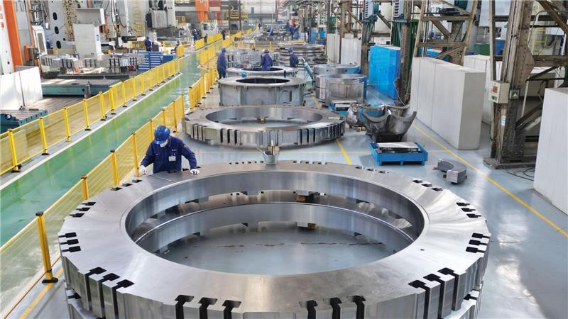 Die Stimmung in Chinas Industriebetrieben ist weiter gedämpft. (Symbolbild) 