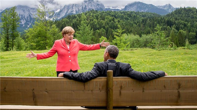 Erfolge, kaum Patzer: Obama-Museum in Chicago öffnet bald Die Stimmung zwischen Obama und Ex-Bundeskanzlerin Merkel war nicht immer gut. (Archivfoto)