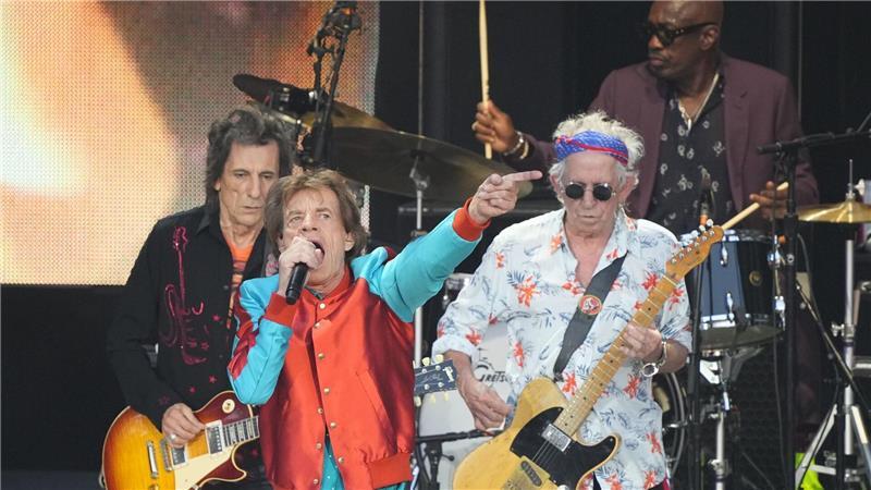 Vor 60 Jahren: Wie ein Konzert der Rolling Stones eskalierte Die Stones kehren später öfter zurück - hier 2022. (Archivbild)