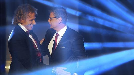 Die TV-Moderatoren Günther Jauch und Thomas Gottschalk kennen sich seit Jahrzehnten. (Archivbild)