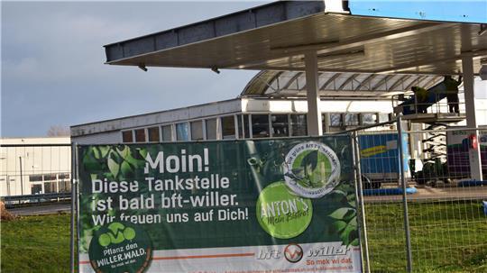 Die Tankstelle an der Adenauer-Allee in Buxtehude wurde überfallen.