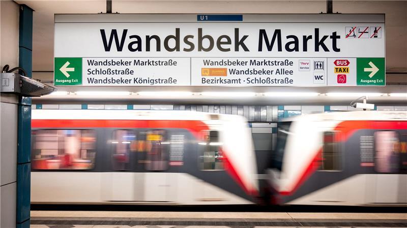 Die Tat vom U-Bahnhof Wandsbek beschäftigt auch die Hamburgische Bürgerschaft. (Archivbild)