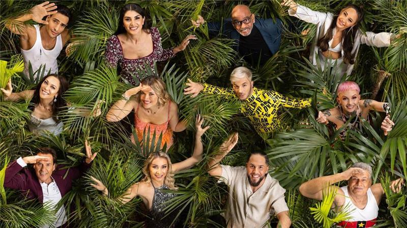 Die Teilnehmer der 18. Staffel der RTL „Ich bin ein Star - Holt mich hier raus!“ .