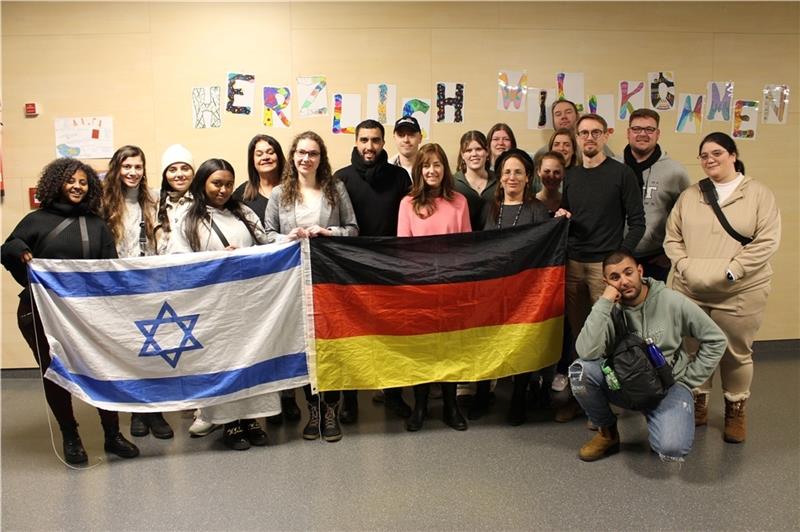 Die Teilnehmerinnen und Teilnehmer des Israel-Austausches für Fachkräfte. Foto: Frank