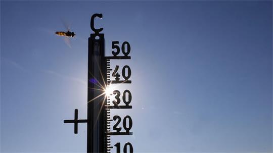 Die Temperaturen können bei bis zu 39 Grad liegen.