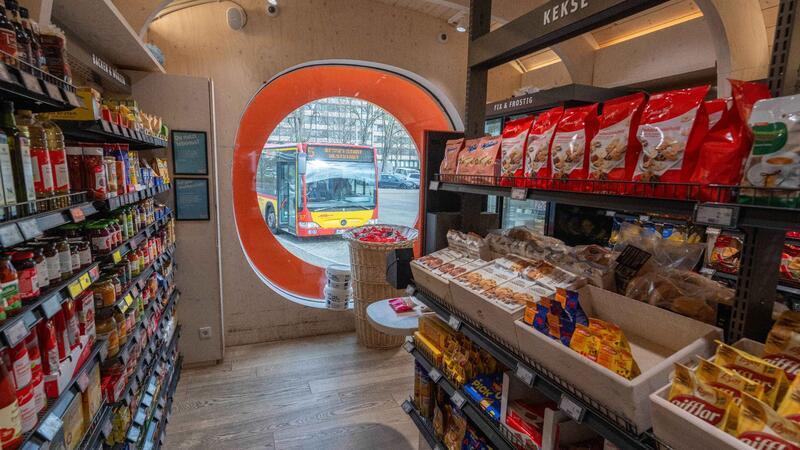 Sieht so der Supermarkt der Zukunft aus? Die «Teo»-Märkte kommen komplett ohne Personal aus.