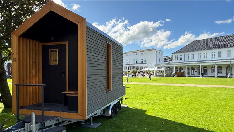 Die Tiny Houses auf Norderney bieten Rückzugsmöglichkeiten etwa für Besprechungen, Video-Calls oder um sich in Ruhe konzentrieren zu können. (Archivbild)