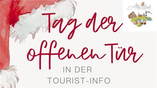 Die Tourist-Info lädt zu einem Tag der offenen Tür ein.