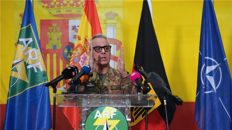 Die Truppe muss kampfbereit und einsatzfähig sein, sagte der Befehlshaber der Allied Reaction Force (ARF), Generalleutnant Gianluca Carai.