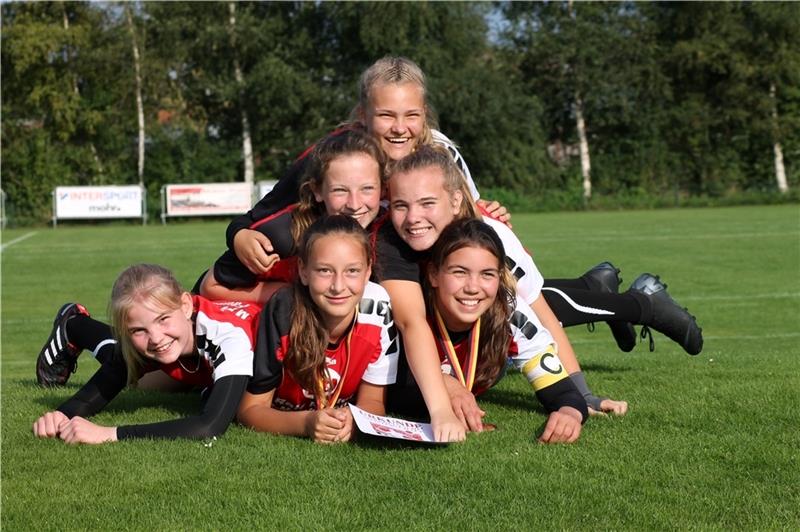 Die U 14-Juniorinnen des MTV Wangersen wurden Dritte bei den Norddeutschen Meisterschaften.