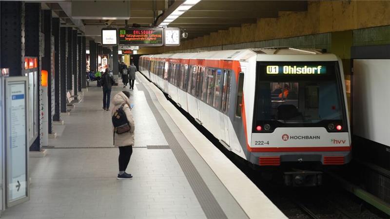 Die U1 fährt in Hamburg seit Montag wieder auf der gesamten Strecke. (Symbolbild)