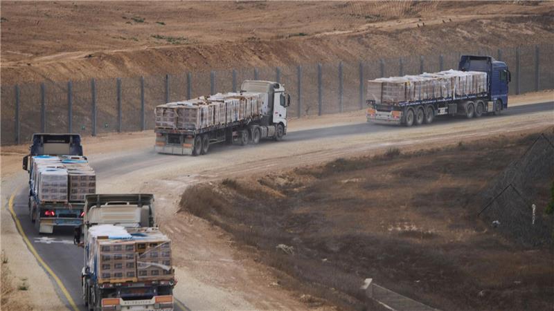 170.000 Tonnen UN-Hilfsgüter warten auf Einlass nach Gaza Die UN können kurzfristig 170.000 Tonnen Hilfsgüter in den Gazastreifen liefern. (Archivbild)