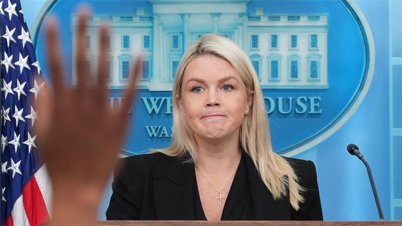 Trump braucht ein neues Sprachrohr: Karoline Leavitt geht Die US-Regierungssprecherin Karoline Leavitt geht. (Archivfoto)