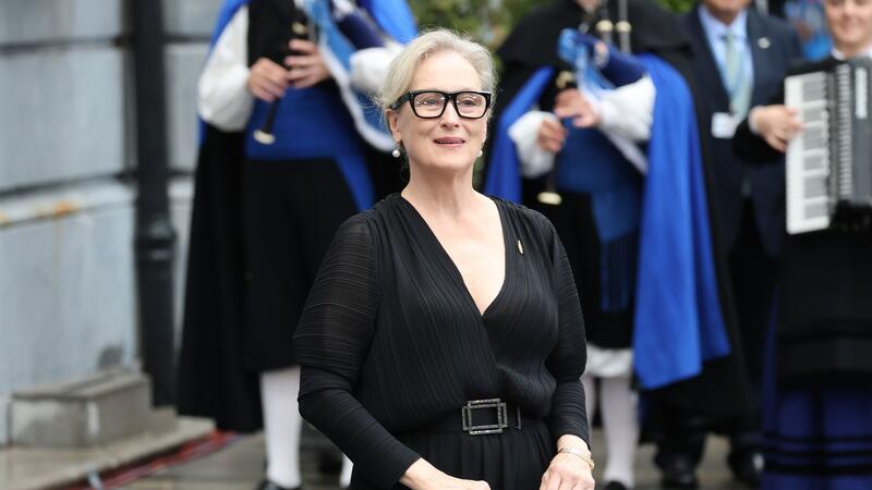 Meryl Streep mit Asturien-Preis geehrt Die US-Schauspielerin Meryl Streep kommt zu der Verleihung der diesjährigen Prinzessin-von-Asturien-Preise.