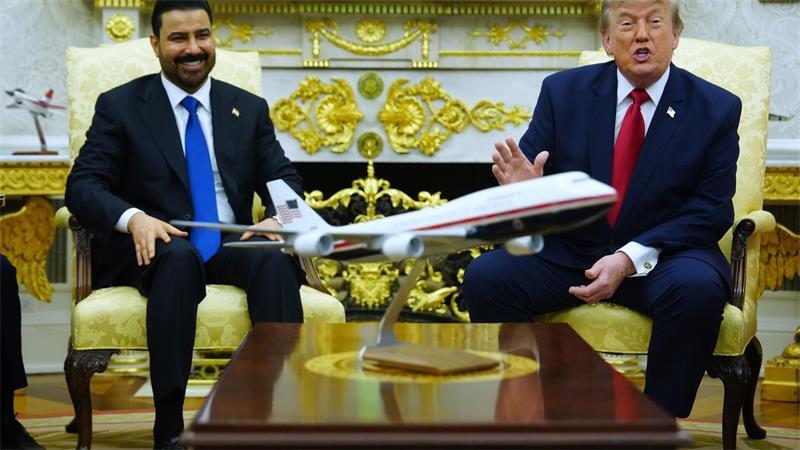 Eine neue Balance: US-Truppen ziehen aus dem Irak ab Die USA drängen bei Iraks Ministerpräsident al-Saidi weiter auf die Entwaffnung von Milizen. (Archivbild)