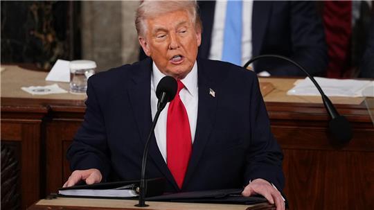 Die USA hätten jetzt die mit Abstand sichersten Grenzen in der Geschichte Amerikas - sagt Trump. 