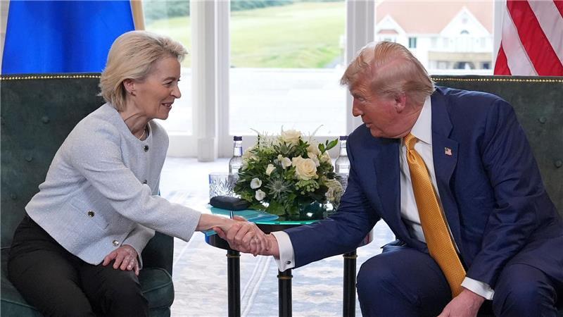 EU und USA schließen Zolldeal Die USA und die EU haben sich auf eine Grundsatzvereinbarung im Zollstreit geeinigt.