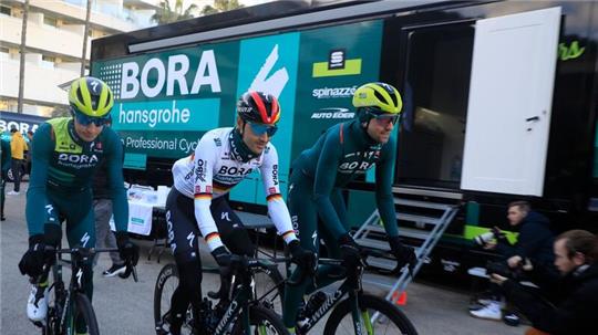 Die Übernahme des Rennstalls Bora-hansgrohe durch Red Bull soll bald grünes Licht bekommen.