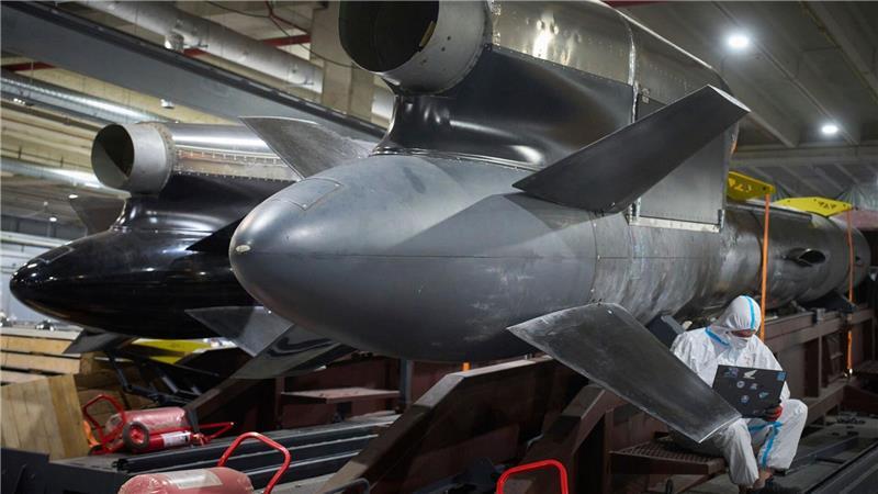 Die Ukraine baut selbst neue Marschflugkörper vom Typ Flamingo.