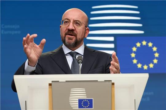 «Die Ukraine kann 2030 zur EU gehören, wenn beide Seiten ihre Hausaufgaben machen», sagt Charles Michel.