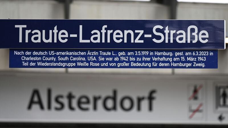 Die Umbenennung soll die Verdienste von Traute Lafrenz sichtbarer machen.