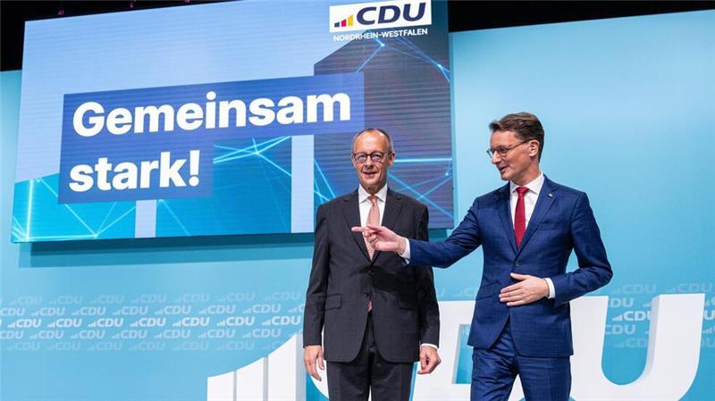 NRW-CDU läutet mit Merz Bundestagswahlkampf ein Die Union will geschlossen in den Bundestagswahlkampf gehen