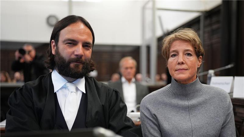 Die Unternehmerin Christina Block muss sich vor dem Hamburger Landgericht verantworten.