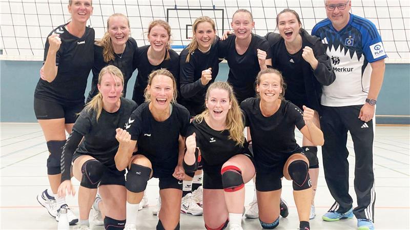 Die VSG Altes Land hat es gepackt: Klassenerhalt in der Volleyball-Oberliga.