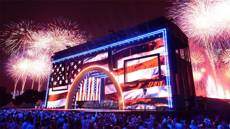 Die Veranstalter sprachen vom größten Feuerwerk der Geschichte.